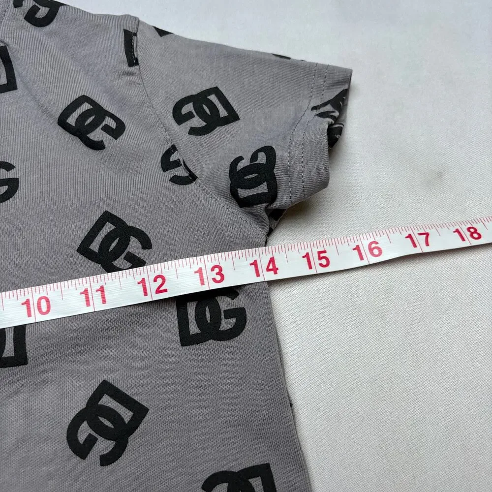 Dolce & Gabbana Monogram Logo Shirt and Shorts Lounge Set Boys 5Y